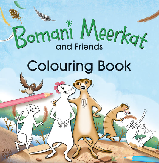 Bomani Meerkat & Friends - Colouring Book