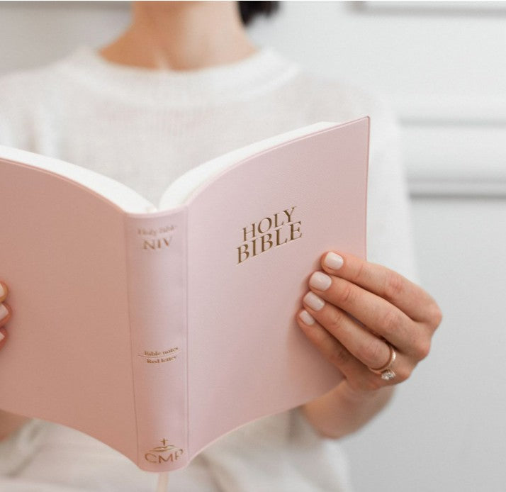 NIV Bible - Blush Pink Vinyl