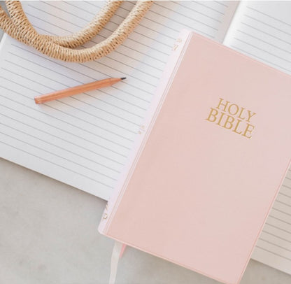 NIV Bible - Blush Pink Vinyl