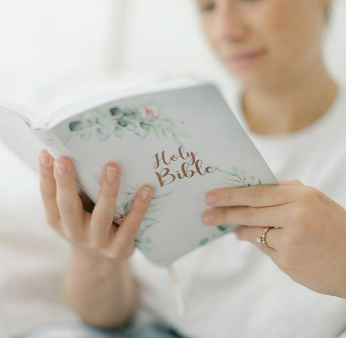 NIV Bible - Floral Flexcover