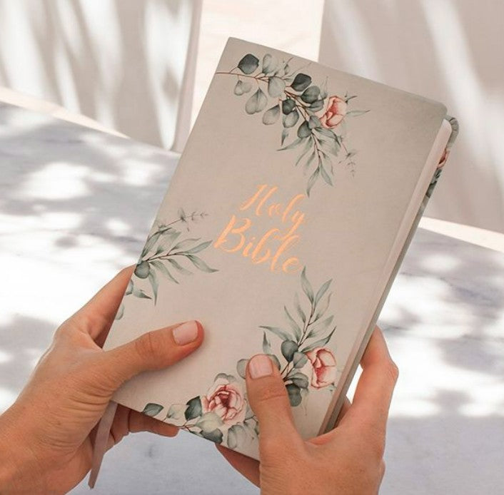 NIV Bible - Floral Flexcover